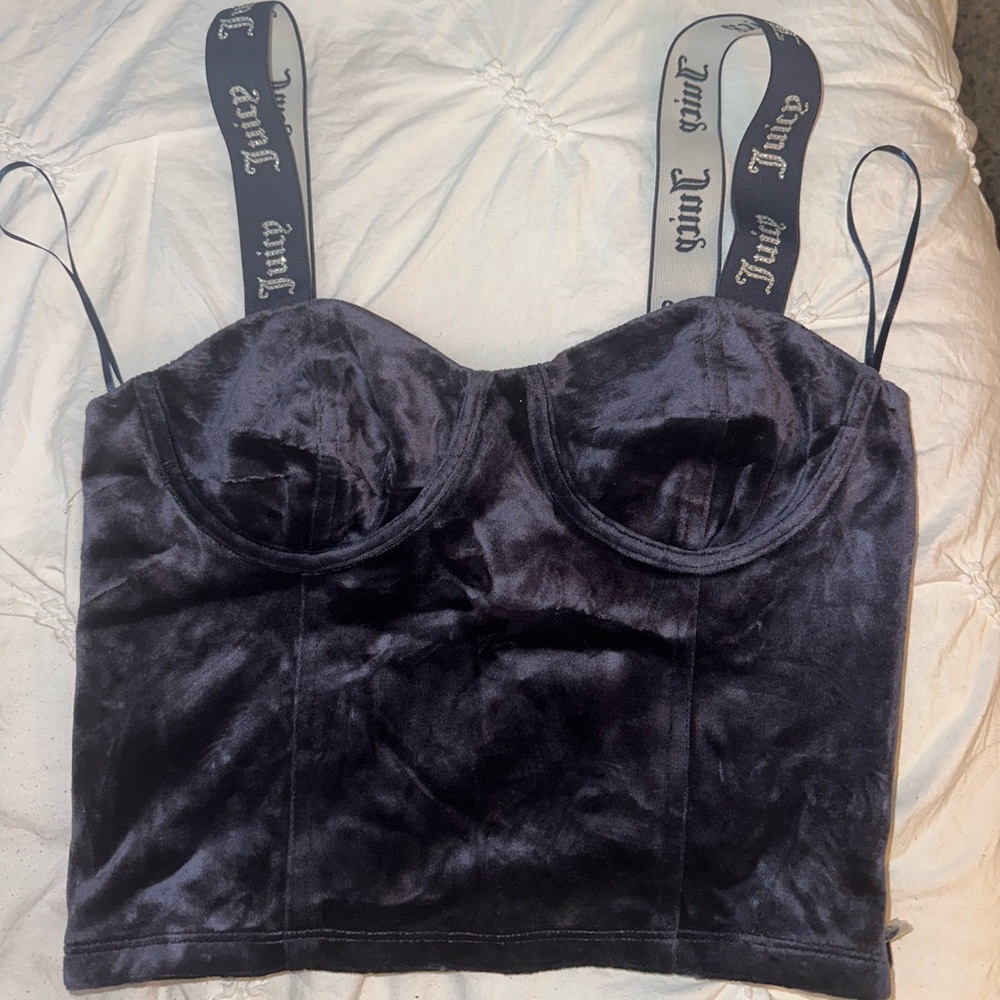 Juicy Couture Navy and White Strap Detail